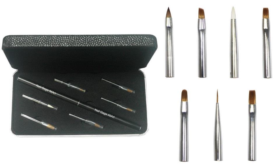 Multi Functional Nail Artist brush set "NG Pro Artist"