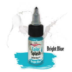 Color Splash Nail art Paint - Bright Blue
