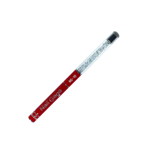 NG Red Crystal Collection Acrylic Brush