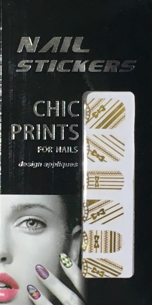 Chic print 3D Nail Sticker 06