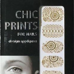 Chic print 3D Nail Sticker 10
