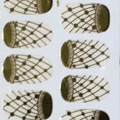 Chic print 3D Nail Sticker 11