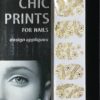 Chic print 3D Nail Sticker 13