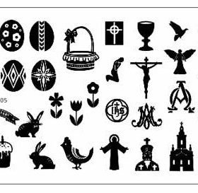 Stamp It Styling Design Plates 15 - Season 5 Easter