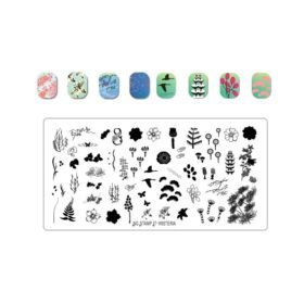 Layer Stamp It Styling Design Plates 30 - Wisteria