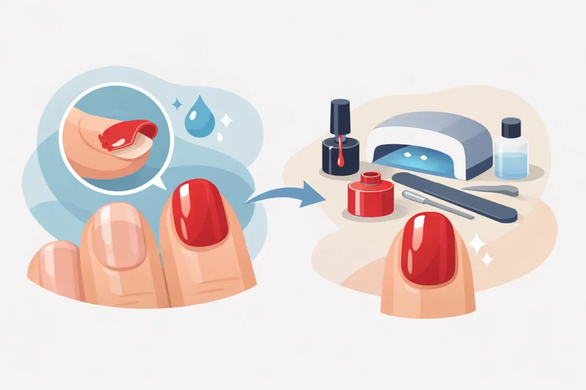 Why Does Gel Polish Peel? Causes and Fixes