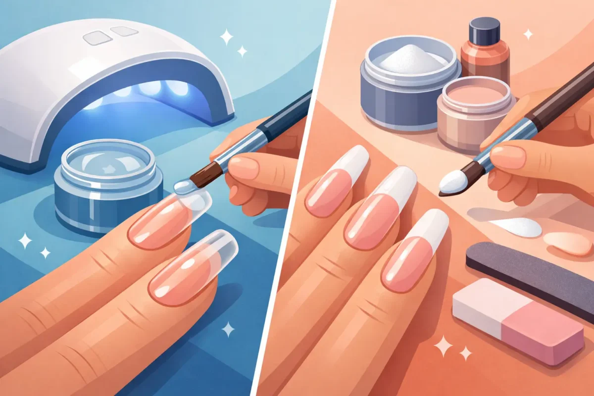 Gel Extensions vs Acrylics: Which Service Fits?